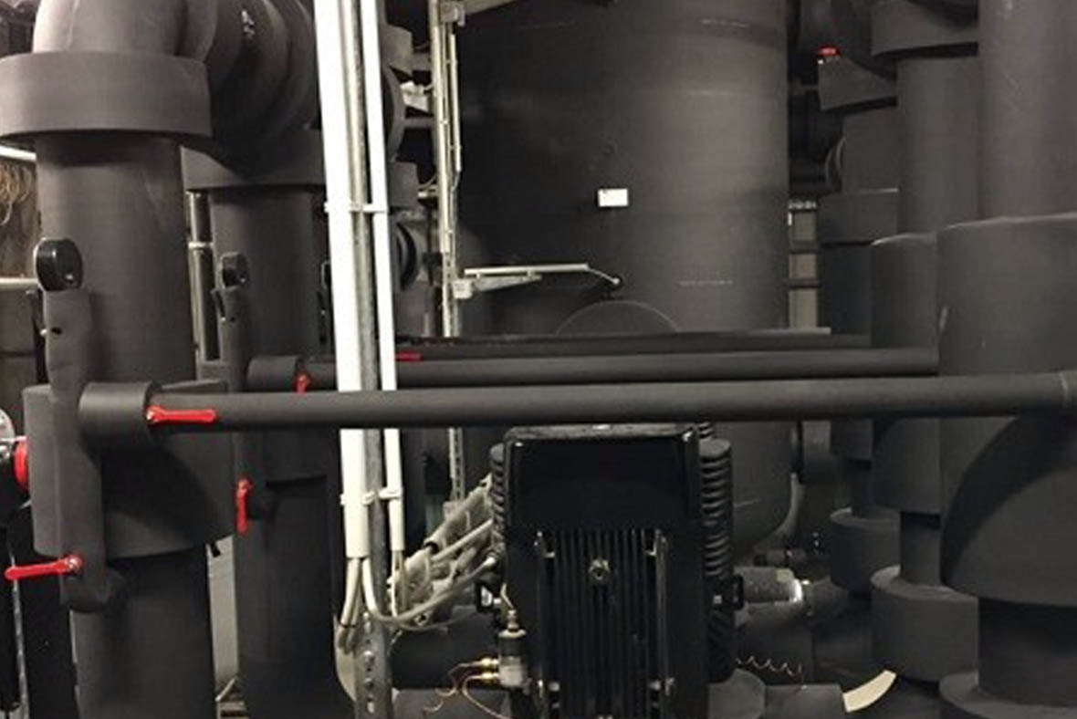 Izolaţie cu cauciuc sintetic